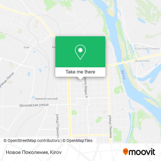 Новое Поколение map