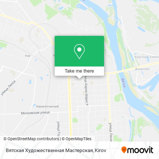 Вятская Художественная Мастерская map