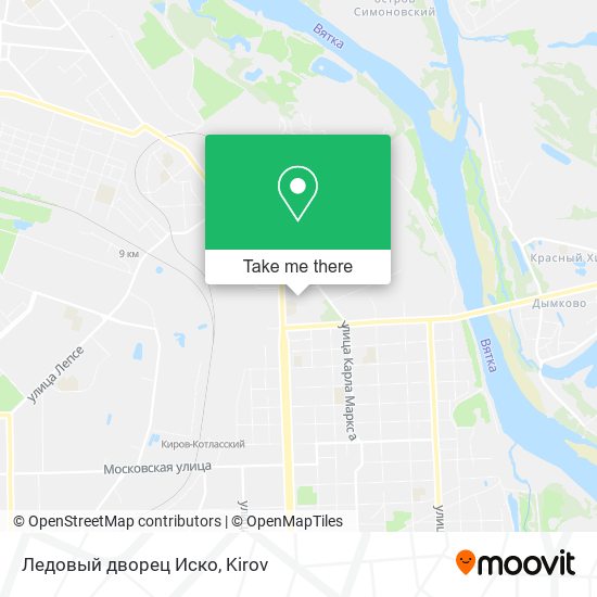 Ледовый дворец Иско map