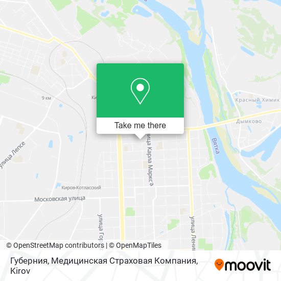 Губерния, Медицинская Страховая Компания map