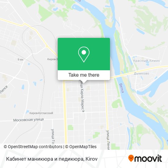 Кабинет маникюра и педикюра map