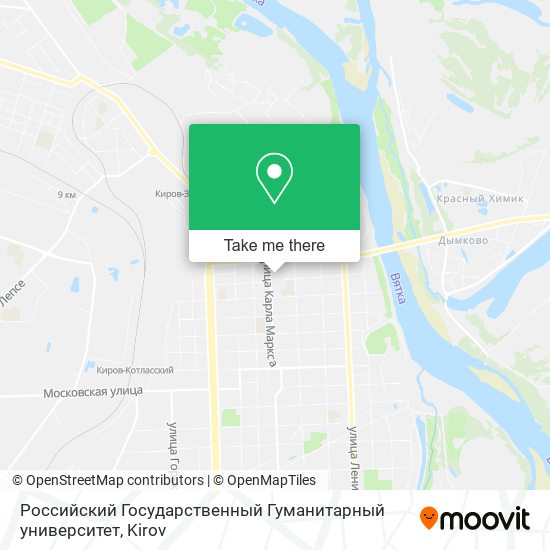 Российский Государственный Гуманитарный университет map