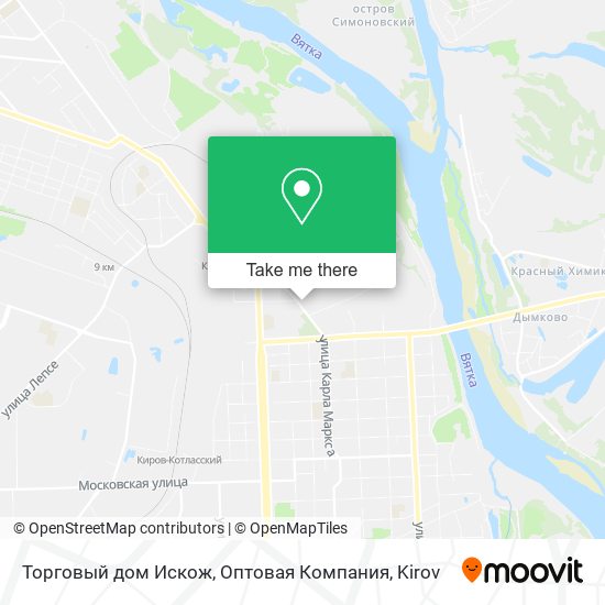 Торговый дом Искож, Оптовая Компания map