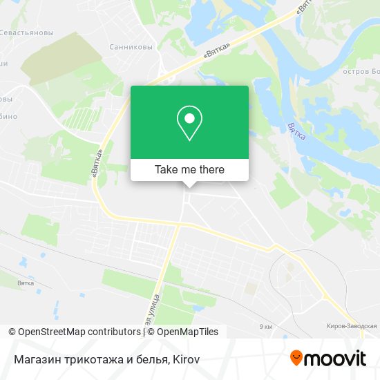 Магазин трикотажа и белья map