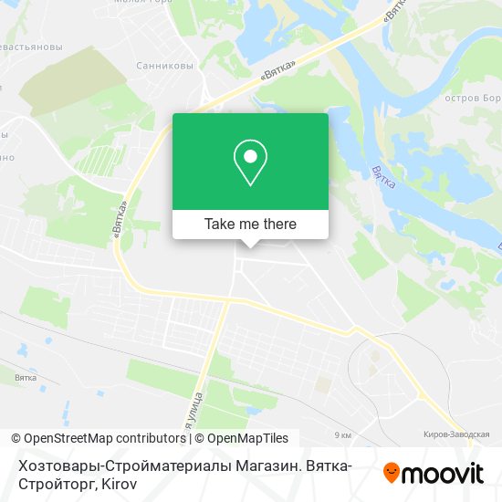 Хозтовары-Стройматериалы Магазин. Вятка-Стройторг map