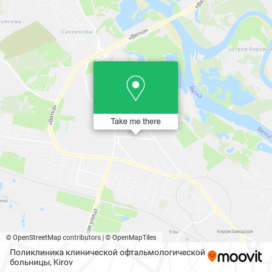 Поликлиника клинической офтальмологической больницы map