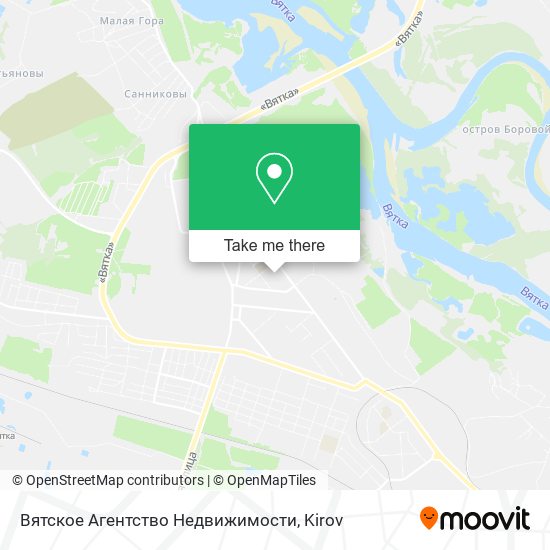 Вятское Агентство Недвижимости map