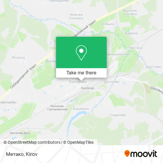 Метако map