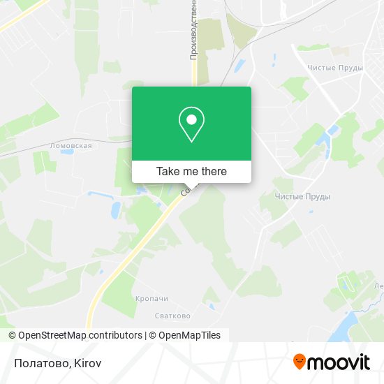 Полатово map