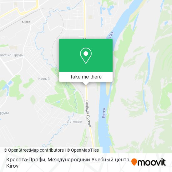 Красота-Профи, Международный Учебный центр map