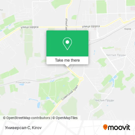 Универсал-С map