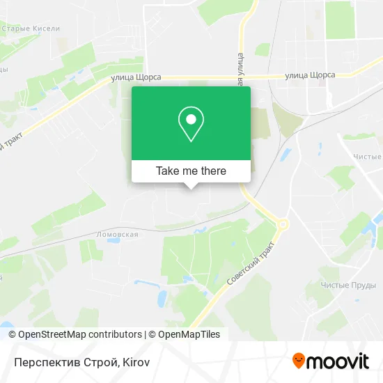Перспектив Строй map