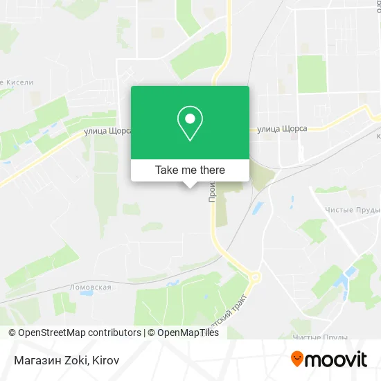 Магазин Zoki map