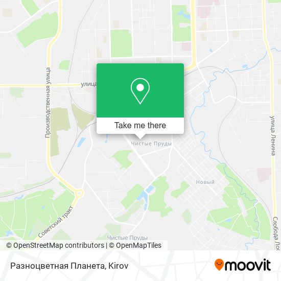 Разноцветная Планета map