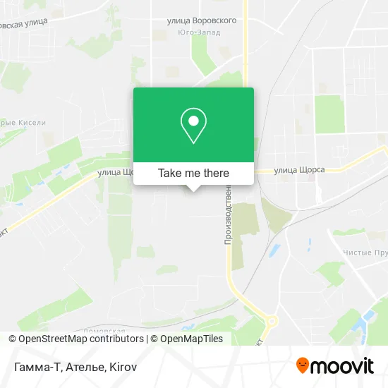 Гамма-Т, Ателье map