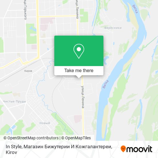 In Style, Магазин Бижутерии И Кожгалантереи map