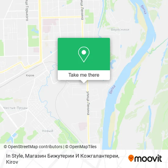In Style, Магазин Бижутерии И Кожгалантереи map