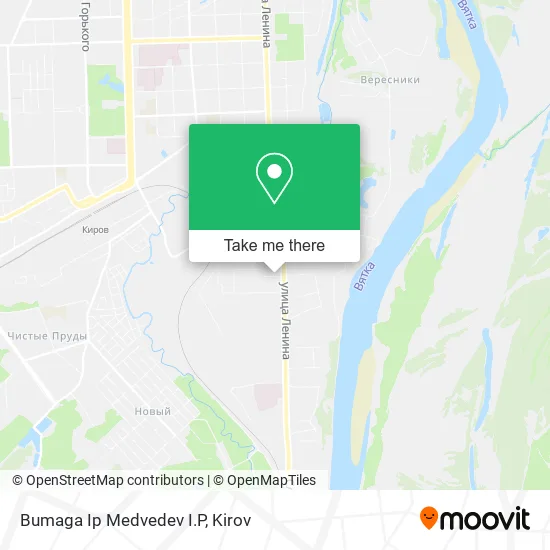 Bumaga Ip Medvedev I.P map