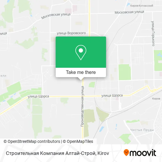 Строительная Компания Алтай-Строй map