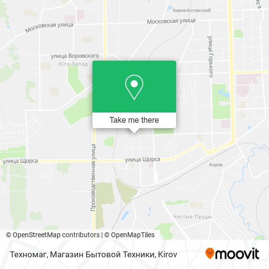 Техномаг, Магазин Бытовой Техники map