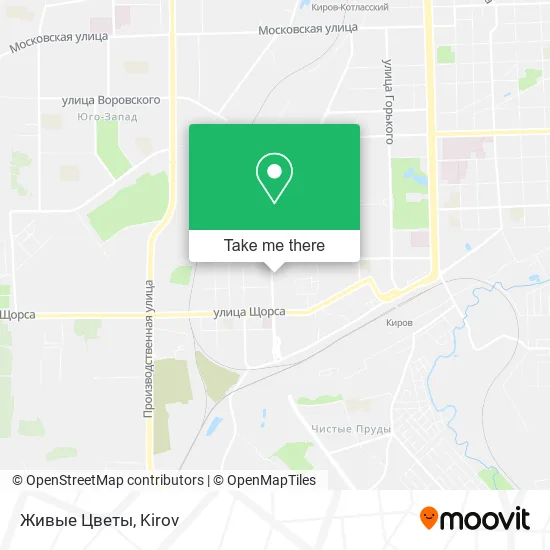 Живые Цветы map