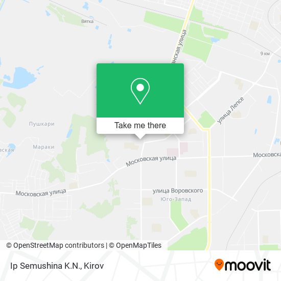 Ip Semushina K.N. map