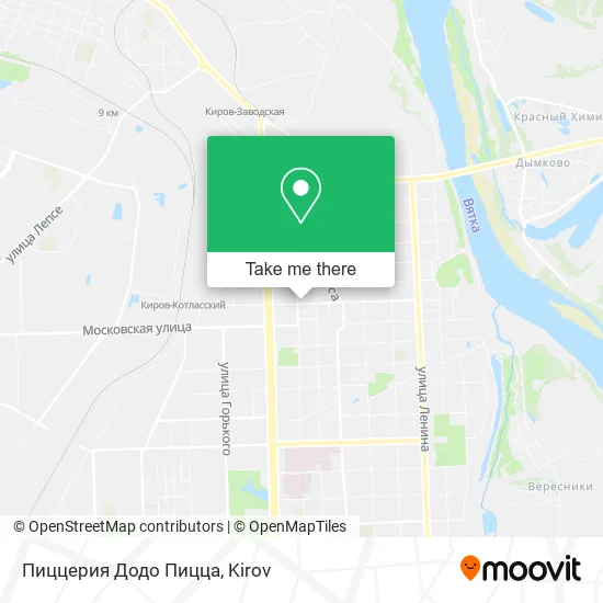 Пиццерия Додо Пицца map