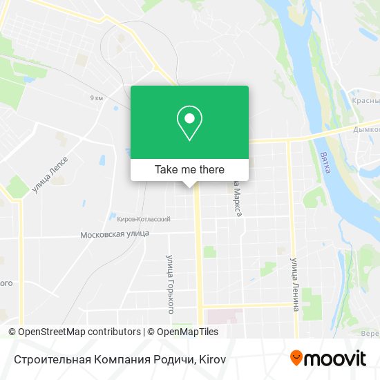 Строительная Компания Родичи map