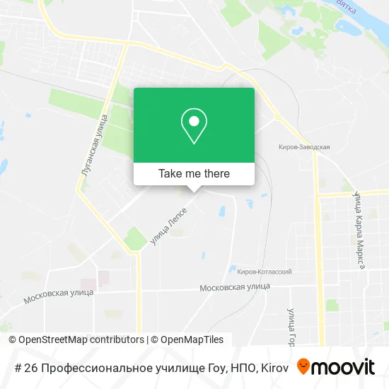 # 26 Профессиональное училище Гоу, НПО map
