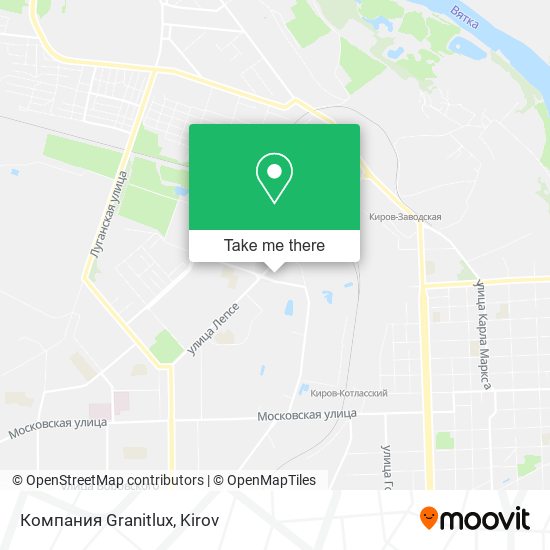 Компания Granitlux map