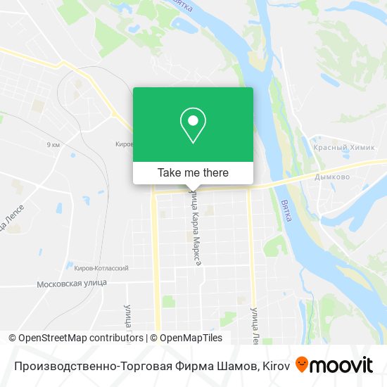 Производственно-Торговая Фирма Шамов map