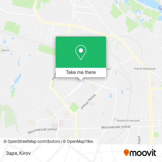 Заря map