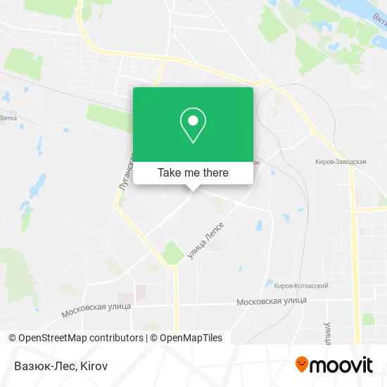 Вазюк-Лес map