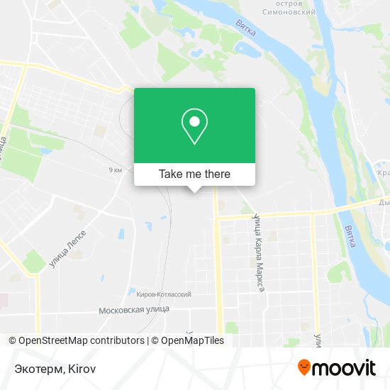 Экотерм map