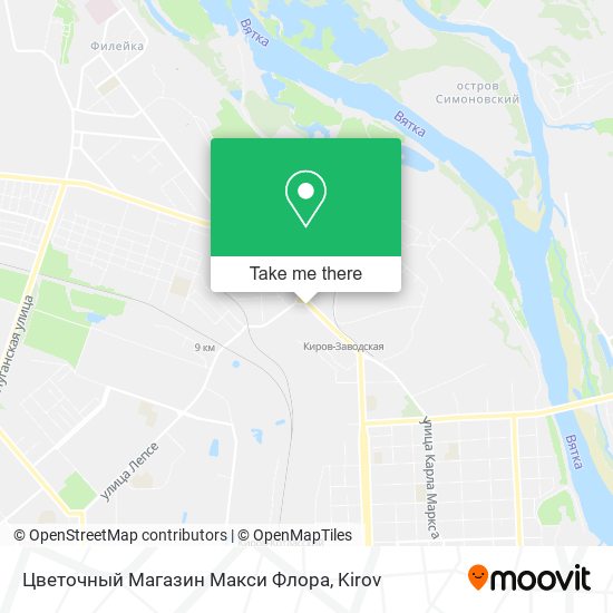 Цветочный Магазин Макси Флора map