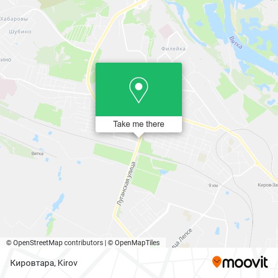 Кировтара map