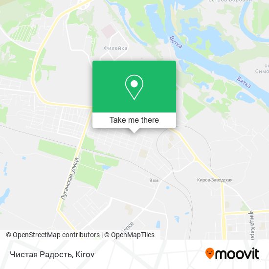 Чистая Радость map