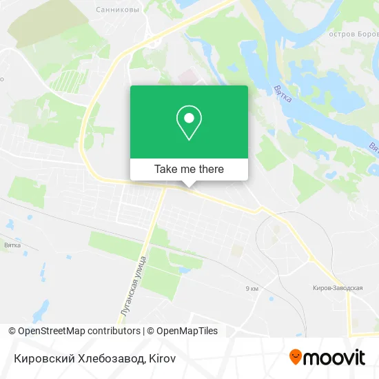 Кировский Хлебозавод map