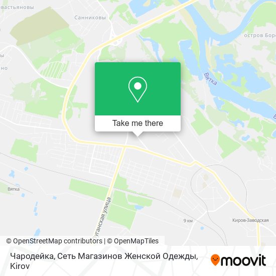 Чародейка, Сеть Магазинов Женской Одежды map