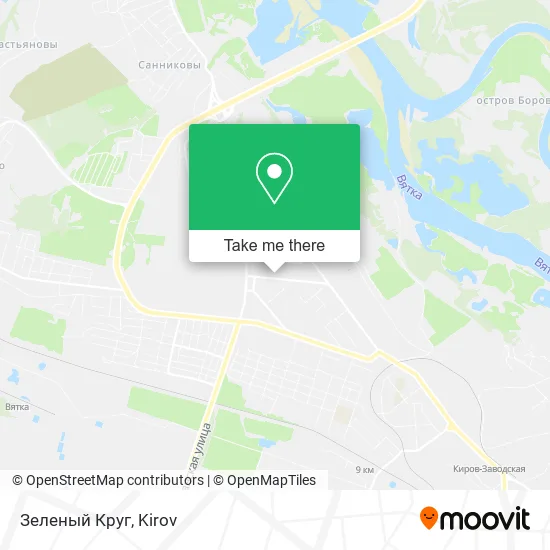 Зеленый Круг map