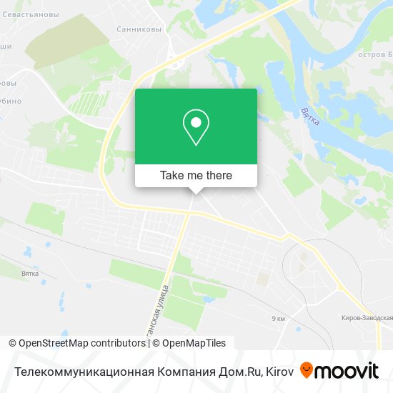 Телекоммуникационная Компания Дом.Ru map