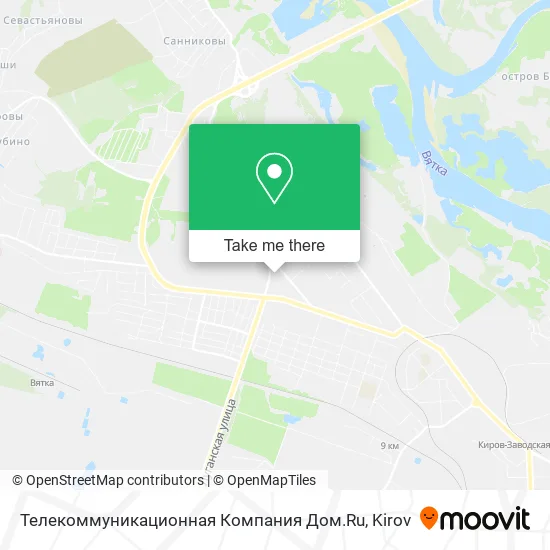 Телекоммуникационная Компания Дом.Ru map