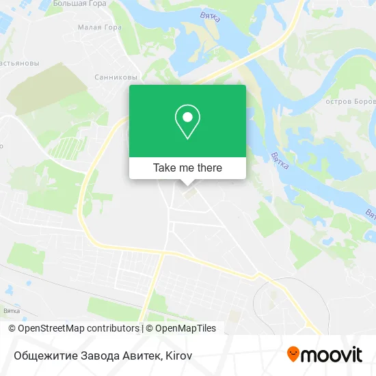 Общежитие Завода Авитек map