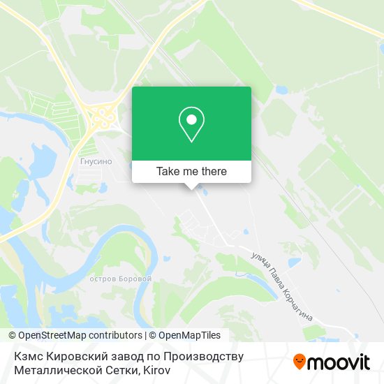 Кзмс Кировский завод по Производству Металлической Сетки map