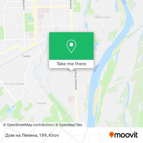 Дом на Ленина, 189 map