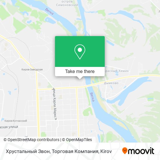 Хрустальный Звон, Торговая Компания map