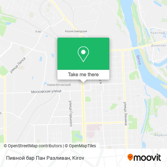 Пивной бар Пан Разливан map