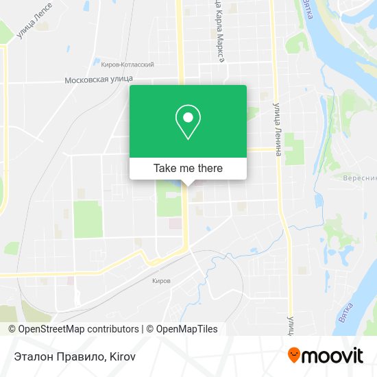 Эталон Правило map