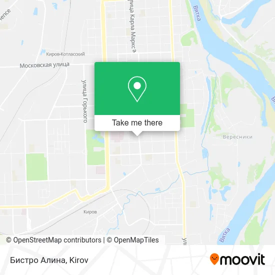 Бистро Алина map
