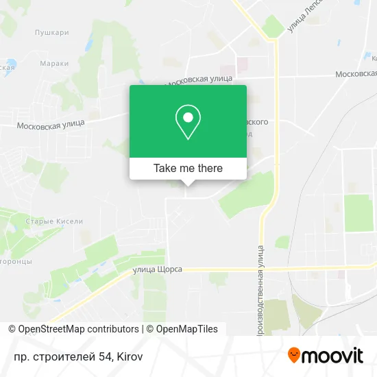 пр. строителей 54 map